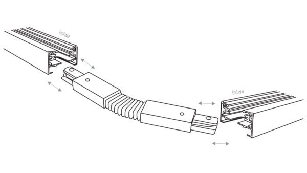 TRACER ZŁĄCZE ELASTYCZNE BIALE TRACER CONNECTORS